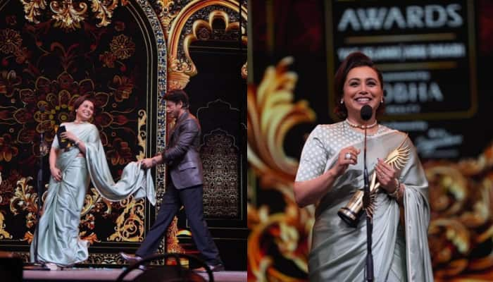 IIFA 2024: Shah Rukh Khan, Rani Mukerji Share Joyful Moments After Big Win