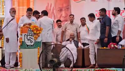 'I'll Stay Alive Till PM Modi...:' Congress Prez Kharge After He Falls Ill During J&K Rally