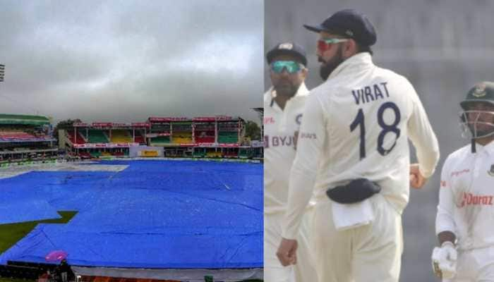 &#039;Koi Aur Ground Hota Toh Match Shuru Ho Jata&#039;: Fan Blasts Poor Drainage System in Kanpur After Day 3 Called Off In IND vs BAN 2nd Test- Watch