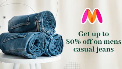 Get Up to 80% Off Casual Jeans for Men at Myntra Big Fashion Festival sale 