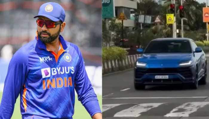 Rohit Sharma Drives His Luxury Lamborghini Urus After Series Win Over Bangladesh, Watch Viral Video