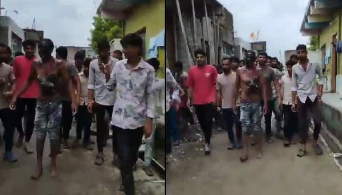 Dalit Man Paraded With Blackened Face, Shoe Garland In MP&#039;s Mandsaur District