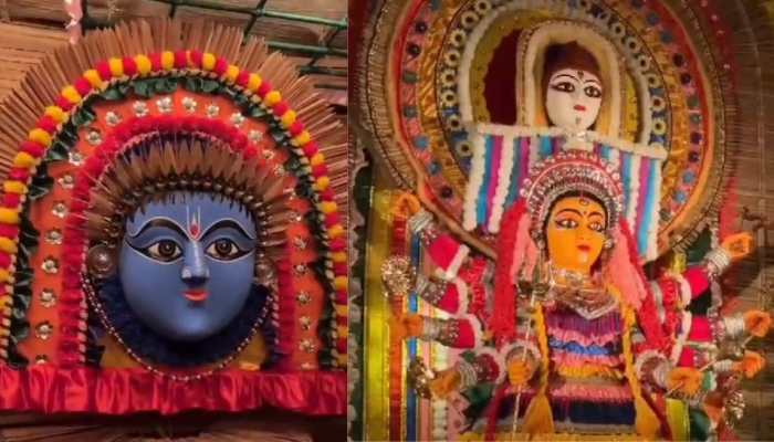 Navratri 2024: Shootout To The Spectacular 'Kantara' Themed Durga Puja Pandal - WATCH 