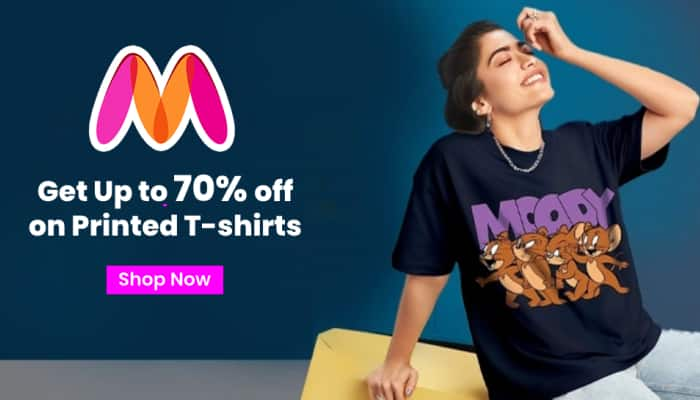 Trendy Women’s Printed T-Shirts Now Up to 70% Off at Myntra Big Fashion Festival Sale 2024