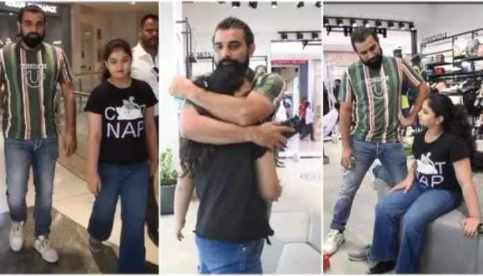 Mohammed Shami’s Heartfelt Reunion With Daughter; A Touching Father-Daughter Day Out, Video Goes Viral - Watch