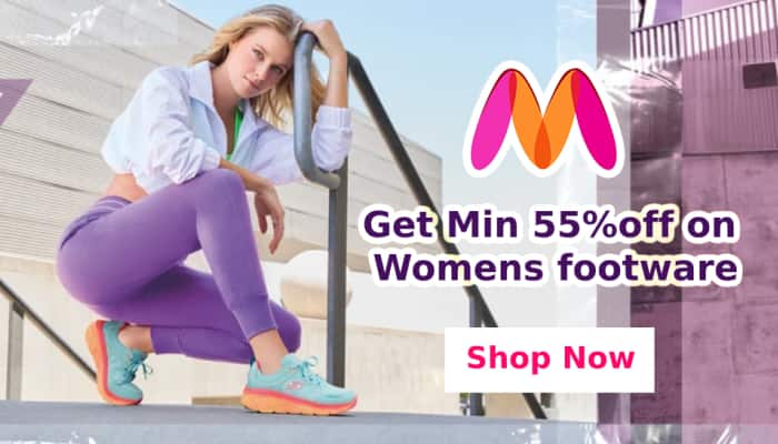 Myntra Big Fashion Festival 2024: Min 55% Off on Women&#039;s Shoes from Top Brands Like Adidas, Puma &amp; More