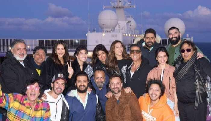 Sajid Nadiadwala&#039;s Housefull 5 Cast Shoots On A Luxury Cruise Across Europe 