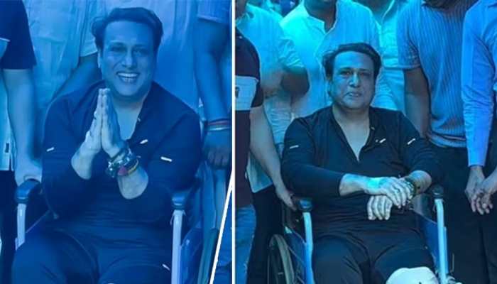 Govinda Flaunts His Broad Smile As He Gets Discharged From The Hospital After Injuring Himself 'Accidentally' With A Bullet