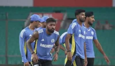 Indian Team Takes Part In Intense Fielding Drills Ahead Of 1st T20I Against Bangladesh - Watch