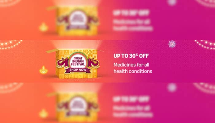 The Great Indian Festival Sale: Up To 30% Off on Medicines and More