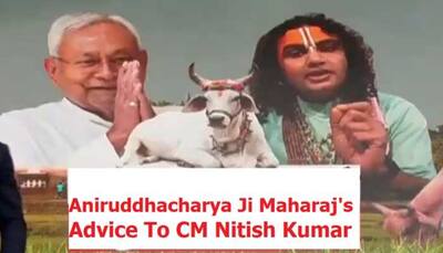 'Nitish Kumar To Remain Bihar CM Whole Life If...': Aniruddhacharya Ji Maharaj