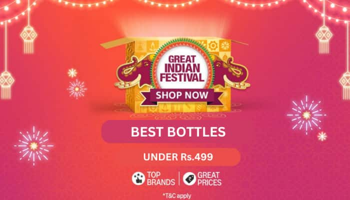 The Great Indian Festival Sale: Best Bottles Under Rs.499