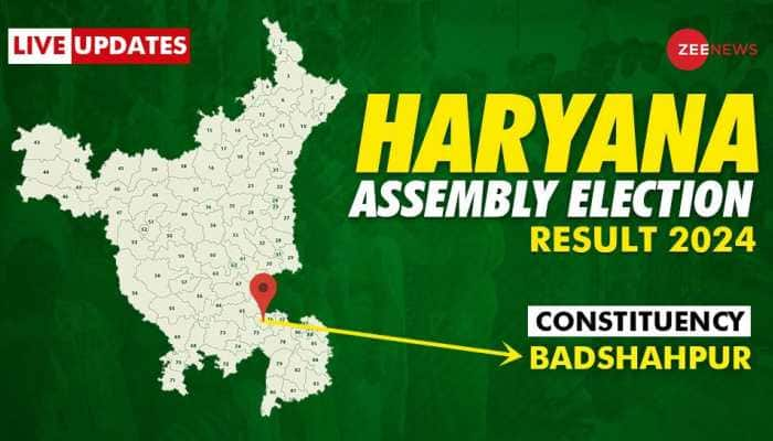 Badshahpur Vidhansabha Election Result 2024 Live Updates: Congress Trailing