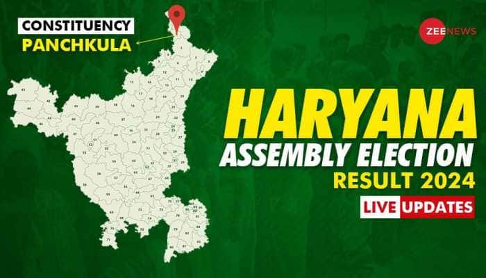 LIVE Updates | Panchkula Vidhan Sabha Chunav Result 2024: BJP Leading