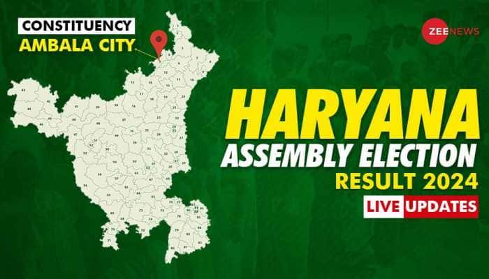 LIVE Updates | Ambala City Vidhan Sabha Chunav Result 2024: Nirmal Singh Mohra Leading 