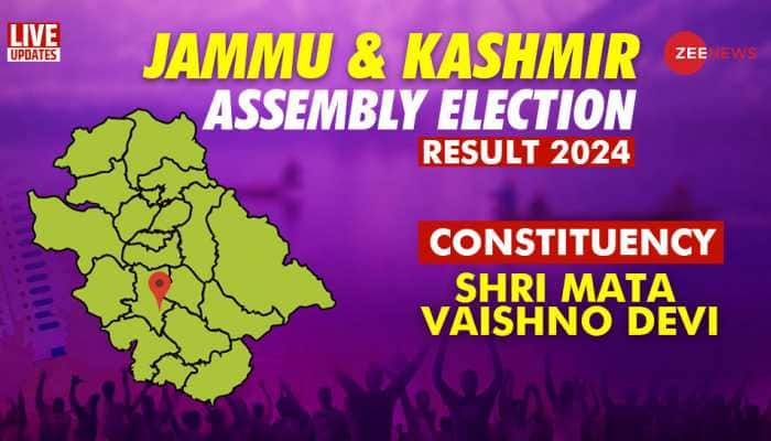 Shri Mata Vaishno Devi vidhan sabha chunav result 2024 live : Baldev Raj Sharma From BJP Won The Election