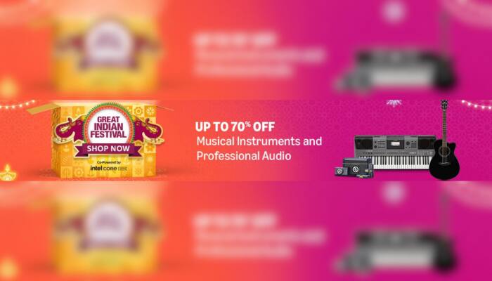 Up To 70% Off On Musical Instruments &amp; Personal Audio 