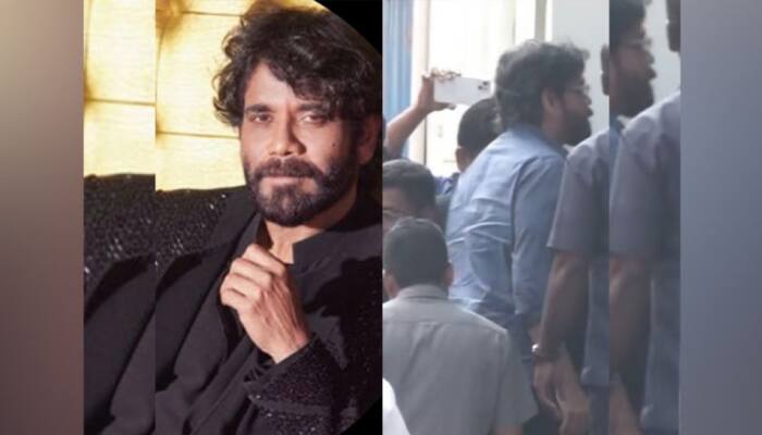 Nagarjuna Spotted At Nampally Special Court In Hyderabad