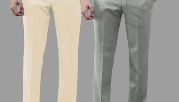 Budget-Friendly Style: Men's Formal Trousers Starting at ₹999