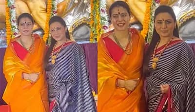 Kajol And Rani Mukerji Struggle To Take Selfie At Durga Puja, Fans Say We Feel The Sisters
