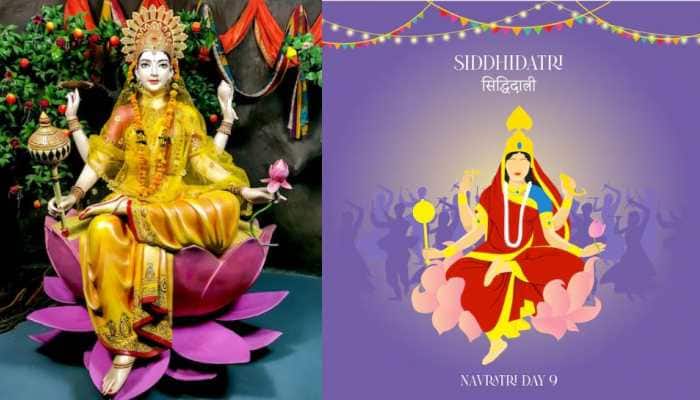 Navratri 2024 Day 9: Worship Maa Siddhidatri- Maha Navami Puja Vidhi, Shubh Muhurat, Mantra, Colour, And Kanya Pujan 