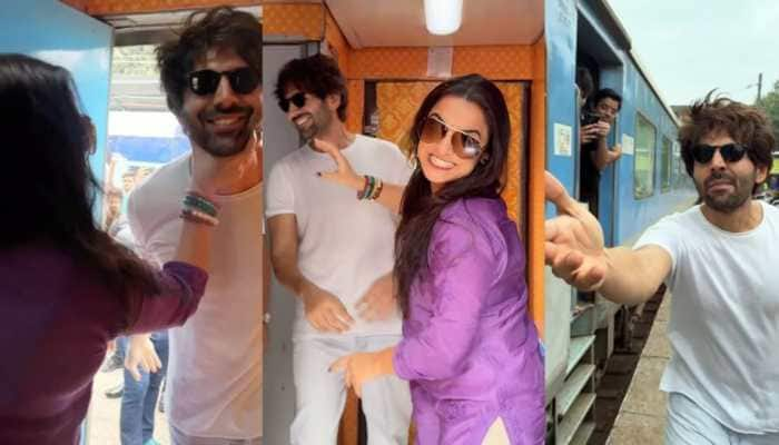 Bhool Bhulaiyaa 3: Kartik Aaryan Recreates Iconic DDLJ Scene With His &#039;Manju&#039;