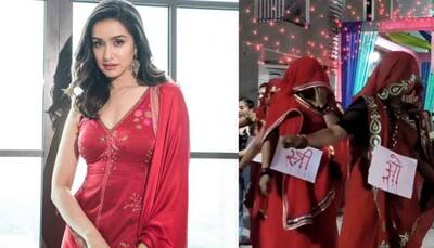 Shraddha Kapoor Starrer 'Stree 2' Takes Over Garba Festival As Women Embrace Stree Avatar 