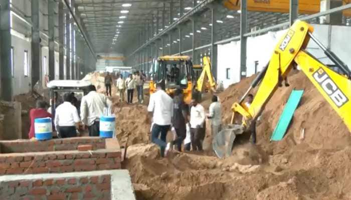 Gujarat Wall Collapse: 7 Workers Killed At Construction Site In Mehsana, Rescue Operations Underway