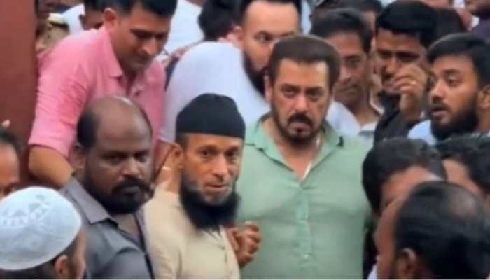 Salman Khan Visits Baba Siddique's Residence To Offer His Condolences 
