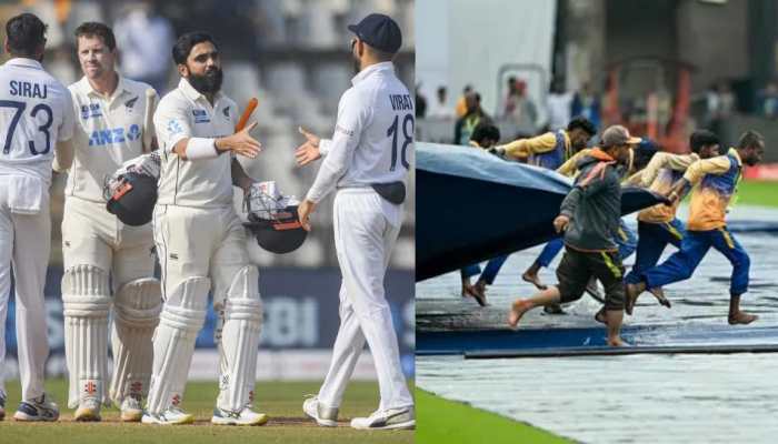 IND vs NZ: Day 1 Called Off Due To Rain, Play To Begin At 9:15 AM IST On Day 2 IND vs NZ: Day 1 Called Off Due To Rain, Play To Begin At 9:15 AM IST On Day 2