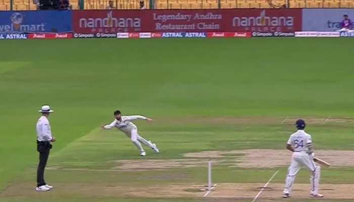 Devon Conway's Superman Catch Sends Sarfaraz Khan Back To Pavilion For Duck In IND vs NZ 1st Test, Video Goes Viral - Watch Devon Conway's Superman Catch Sends Sarfaraz Khan Back To Pavilion For Duck In IND vs NZ 1st Test, Video Goes Viral - Watch