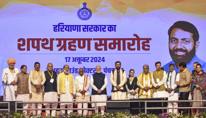 Nayab Saini's Cabinet: Anil Vij, Shruti Choudhry Among 13 Sworn In As Haryana Ministers Nayab Saini's Cabinet: Anil Vij, Shruti Choudhry Among 13 Sworn In As Haryana Ministers