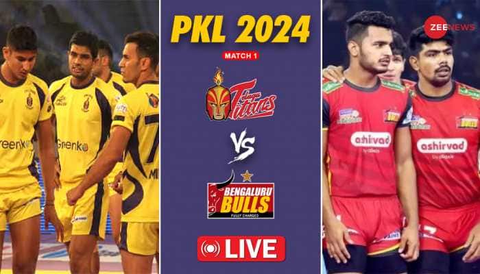 Telugu (37) vs Bengaluru (29) | PKL 2024 HIGHLIGHTS: Telugu Titans Thrash Bull