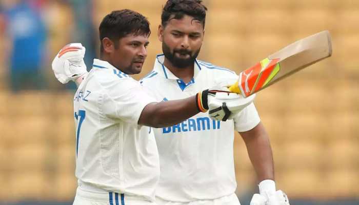IND vs NZ: Sarfaraz Khan Registers Maiden Test Hundred, Leads India's Charge IND vs NZ: Sarfaraz Khan Registers Maiden Test Hundred, Leads India's Charge