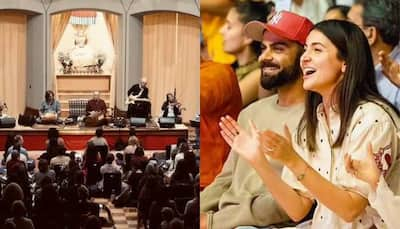 Virat Kohli Joins Krishna Das Kirtan with Anushka Sharma After India's Loss to New Zealand; Video Goes Viral - Watch