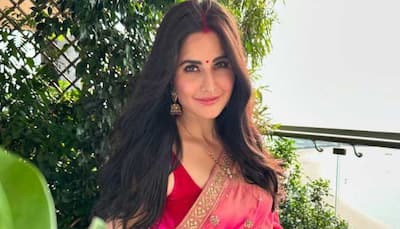 Katrina Kaif Looks Breathtakingly Gorgeous As She Flaunts Her Karwa Chauth Look; Vicky Kaushal Calls Her 'My Whole World'