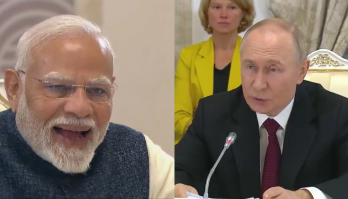 'Our Ties So Good, No Translation Needed...': Putin Jokes With PM Modi As Two Leaders Meet On Sidelines Of SCO 'Our Ties So Good, No Translation Needed...': Putin Jokes With PM Modi As Two Leaders Meet On Sidelines Of SCO