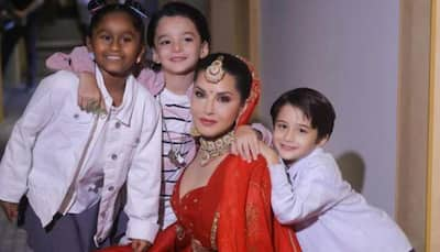 Sunny Leone Reflects On Motherhood In Heartfelt Post With Her Children, Says, ‘Mothers Are Always Mothering’