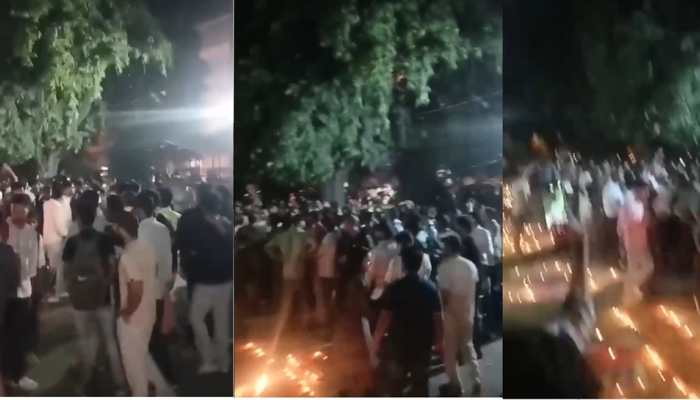 'Palestine Jindabad Slogans Raised, Rangoli Trampled': Ruckus During ABVP's Pre-Diwali Event In Jamia Millia Islamia University