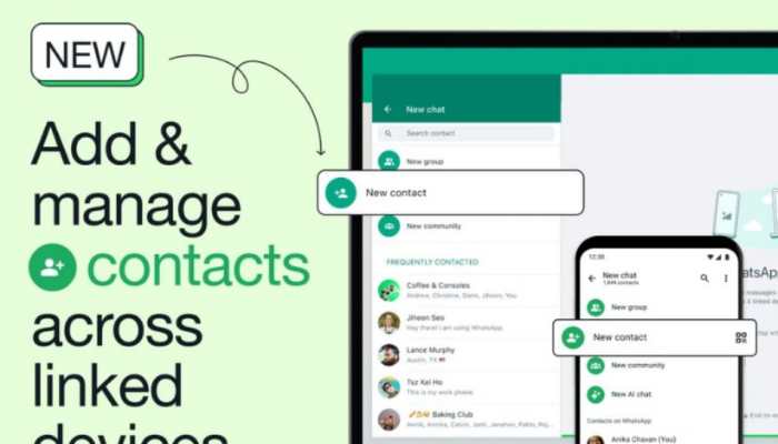 WhatsApp Introduces New Privacy Feature To Add And Manage Contacts Across Multiple Devices; Details Here WhatsApp Introduces New Privacy Feature To Add And Manage Contacts Across Multiple Devices; Details Here