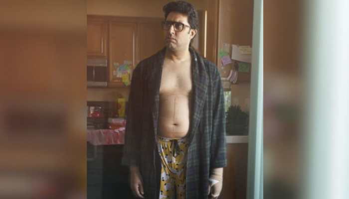Abhishek Bachchan's First Look From 'I Want To Talk' Unveiled Abhishek Bachchan's First Look From 'I Want To Talk' Unveiled