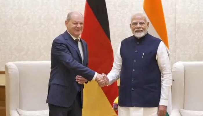PM Modi Meets German Chancellor Scholz, Calls For Peaceful Solutions 