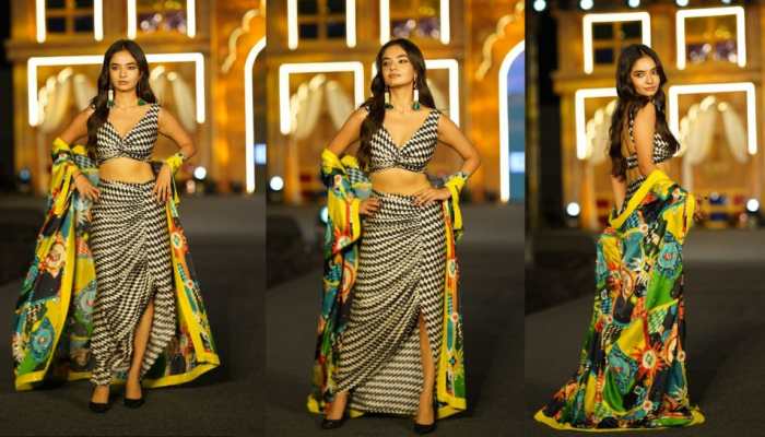 Anushka Sen Dazzles On The Ramp For ‘Entreprenaari X Gulabo’ Showcase In Mumbai Anushka Sen Dazzles On The Ramp For ‘Entreprenaari X Gulabo’ Showcase In Mumbai