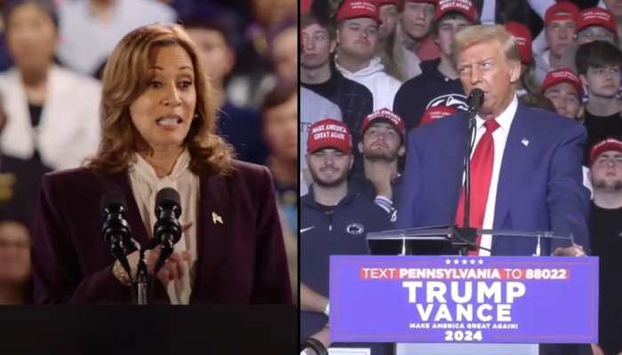US Presidential Election 2024: Trump And Harris Present Dueling Visions Of America In Final Campaign Stretch US Presidential Election 2024: Trump And Harris Present Dueling Visions Of America In Final Campaign Stretch