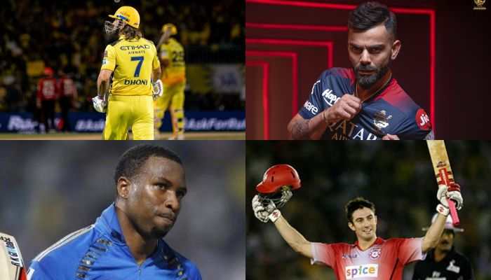 IPL 2025 Mega Auction: 10 Players Never Released By Their Franchises - In Pics