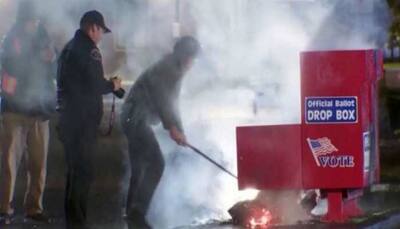 US Elections: Fires At Ballot Drop Boxes Being Probed, Say Officials