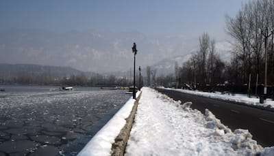 Fresh Snowfall Blankets Kashmir's Higher Reaches, Temperature Plummets