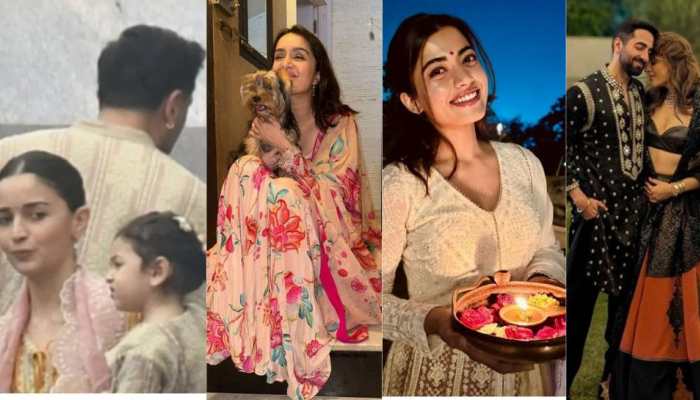 Ranbir Kapoor To Rashmika Mandanna: Celebs Share A Glimpse Of Their Diwali Celebrations Ranbir Kapoor To Rashmika Mandanna: Celebs Share A Glimpse Of Their Diwali Celebrations