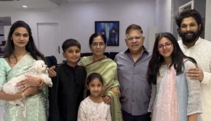 Allu Arjun's Wife Sneha Reddy Shares A Glimpse Of Their Diwali Celebration - WATCH Allu Arjun's Wife Sneha Reddy Shares A Glimpse Of Their Diwali Celebration - WATCH