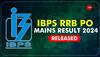 IBPS RRB PO Mains Result 2024 Released At ibps.in- Check Direct Link, Steps To Download Here